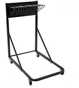 Carro de almacenamiento móvil Blueprint-Estante de exhibición de carteles vertical y soporte para planes-Soporte de archivos en el hogar, la Oficina y el sitio de construcción - Product Image 3