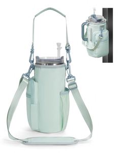 Porta Botella de Agua Magnético para Gimnasio, Bolsa Multifuncional de Neopreno para Teléfono y Tarjetas, Porta Botella de Agua con Bolsillos para Teléfono - Product Image 1