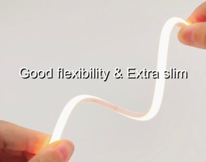 Custom 5*5.5mm Cabinet Lighting DC24V Slim Neon <strong>Strip</strong> Dome Silicone <strong>LED</strong> <strong>Diffuser</strong> IP65 Rope <strong>Light</strong> Chinese Online Sales Site - Product Image 4