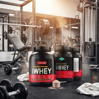 Aeglewell OEM 100% Proteína de Suero de Leche en Polvo, Doble Sabor a Chocolate, 2 Libras, Suplementos Deportivos, Aislado de Proteína de Suero