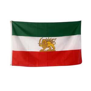 सस्ते पर्यावरण के अनुकूल टिकाऊ पॉलिएस्टर अन्य आकार अभियान-मुद्रण कस्टम इरान शेर ध्वज को लटकाने के लिए बनाया गया धन्यवाद - Product Image 4