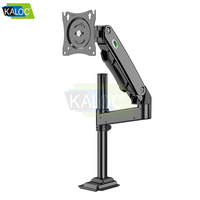 Support d'écran portable KALOC, universel, réglable en hauteur, support d'écran LCD réglable pour ordinateur, inclinable, pour bureau