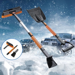 Juego de quitanieves para coche 5 en 1: cepillo, raspador de hielo, pala de nieve y más - Product Image 4