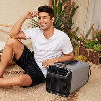 Rv voiture mini mobile portable climatiseur électrique refroidisseur ventilateur climatisation pour camping en plein air toit tente voyage maison animal de compagnie