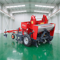 HONGZHU Nouvelle Semoir Agricole Automatique Fiable à 2 Rangs pour Pommes de Terre en Acier, avec Fonction de Labour et Semis, Haute Performance, Shandong 788kg, Garantie 1 An