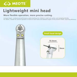 Beste merk tandheelkundige turbine hygiëne draadloze kleinste kop handstuk voor kinderen - Product Image 4