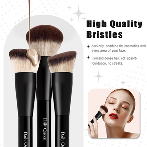 DailyQueen <span class=keywords><strong>NYX</strong></span> Nouvelle collection de 25 pinceaux de maquillage professionnels en poils synthétiques de haute qualité, personnalisables avec logo, vente en gros, pour un maquillage parfait et tendance - Product Image 3
