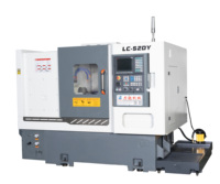 Torno CNC Automático de Alta Precisión de 3 Ejes LC-52DYW Lichi Machinery con Control Fanuc/GSK, Precisión de 0.005mm, Torreta de Cama Inclinada