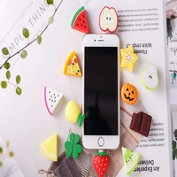Mignon Fruit téléphone USB câble protecteur pour iphone câble chompers cordon animal morsure chargeur fil support organisateur protection
