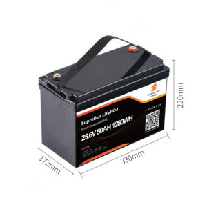<span class=keywords><strong>24V</strong></span> 50AH 100AH 200AH 300AH Baterías de almacenamiento Litio LiFePO4 Batería solar 25,6 V 100ah 200ah Batería Lifepo4 - Product Image 3