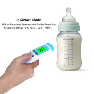 Thermomètre infrarouge numérique <span class=keywords><strong>sans</strong></span> <span class=keywords><strong>contact</strong></span> pour enfants, affichage LCD médical de qualité hospitalière, pour le front des bébés - Product Image 4