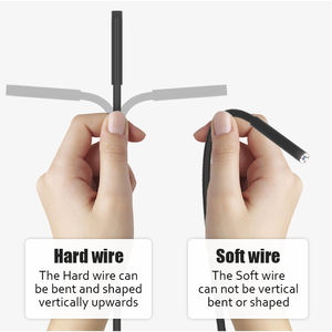 Dearsee 8mm tek Lens endoskop kamera esnek tel 5m oto tamir muayene Video kamera endüstriyel endoskop - Product Image 5