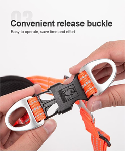 Truelove rompi <span class=keywords><strong>Harness</strong></span> anjing olahraga reflektif kualitas tinggi rompi <span class=keywords><strong>Harness</strong></span> hewan peliharaan mewah tahan lama ringan bersirkulasi dengan tali kekang besar - Product Image 5