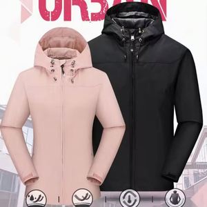 Veste imperméable coupe-vent pour homme avec logo personnalisé, de haute qualité, fermeture éclair, grande taille, veste pour homme et femme, manteau pour homme - Product Image 2