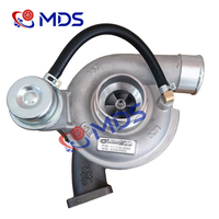 Turbocompresseur GT2556S 711736-5026S pour Perkins CAT C4.4 3054C 420D Backhoe Massey Ferguson 4.4L 2674A226