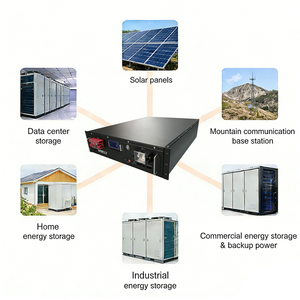 <span class=keywords><strong>Batterie</strong></span> LiFePO4 SOSLLI 51.2V 100Ah pour rack de serveur avec protection BMS 100A pour caravane, <span class=keywords><strong>camping</strong></span>-<span class=keywords><strong>car</strong></span>, café mobile - Product Image 5