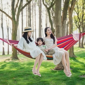 Sedia Amaca in Tela per Esterni, Anti-Ribaltamento, Rinforzata, Capacità 250kg, per Interni, Camere dei Bambini e Dormitori - Product Image 4