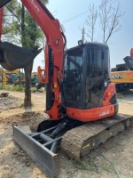 Kubota U48 d'occasion mini-pelle hydraulique à chenilles ultra compacte de 5 tonnes voie étroite/intérieur Precision Work Star U27 U30 U35 U40 U55