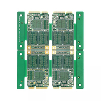 Fabrication de circuits imprimés Gold Finger PCB sur mesure, FR4 ENIG, placage or dur, fabrication de circuits imprimés plaqués or, Gerber