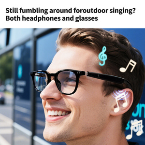 GT52 スマートAIグラス 翻訳機能付き ブルーライトカット IPX5防水 磁気充電 タッチコントロール＆写真撮影機能搭載 ヘッドホン - Product Image 4