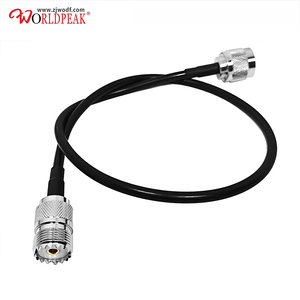 หัวแจ็ค RG58แบบ Pigtail N ตัวผู้สำหรับ UHF ตัวเมีย SO-239 RG58แจ็ค SO239 RG223 LMR240 RF <span class=keywords><strong>สาย</strong></span>เคเบิ้ลโคแอกเซียล CB ประกอบ<span class=keywords><strong>สาย</strong></span>วิทยุ - Product Image 4