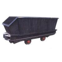 Nouvelle voiture de mine à quatre roues à boîte fermée, wagon de transport sur rail pour charbon, transport en tunnel minier, marque Zlinktric, garantie 1 an
