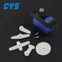 Servomoteur numérique sans noyau à engrenages métalliques CYS-S8220 à couple élevé 14g 3,5kg.cm pour hélicoptère, bateau et avion RC 450