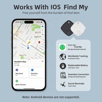 IOS trouver mon appareil Tracker Smart Airtag dispositif MFi Airtag Tracker Pet Key Finder portefeuille Anti perte alarme GPS localisateur