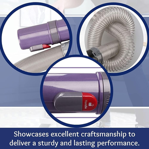 خرطوم قرش مخصص مقبض مقاوم للحرارة PVC مرن لاستخراج الغبار مكنسة كهربائية خرطوم ومقبض - Product Image 5