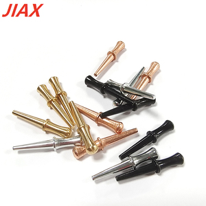 1/8 "חור משחקים פליז bbage peopen 25.4 מ" מ משובצת ביטות מתכת בד פיצים 4 צבעים במלאי - Product Image 1