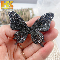 Clips de chaussures mignons avec nœuds et papillons pour sandales et talons hauts pour femmes, décoration de chaussures