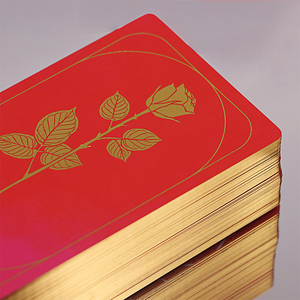 Wjpc Tùy Chỉnh Tạo Ra Thiết Kế Riêng Tôi Cổ Điển Chiêm Tinh Học Khẳng Định Ý Nghĩa Lá Vàng Cạnh 78 Tarot Thẻ Hộp Với Tài Liệu - Product Image 3