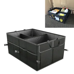 Organizador universal para maletero de coche, caja plegable con diseño de tela Oxford 600D, bolsa de almacenamiento para vehículos