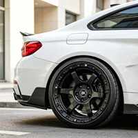 Jantes Bku 5x112 forgées avec beadlock pour BMW G80 M3 G82 M4 G20 G87 M340 G22 M440, 17, 18, 19 pouces, jantes concaves de course