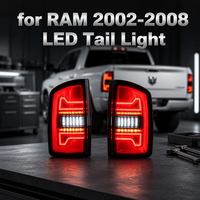 Feux arrière LED complets Nafu Auto Smoke avec clignotants séquentiels pour Dodge RAM 02-08 Pickup – Remplacement de feux arrière