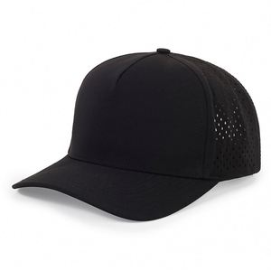 Casquette de baseball OEM personnalisée de haute qualité pour homme et femme, avec logo de marque, ajustement professionnel flexible et premium, gris, séchage rapide, casquette de golf imperméable pour femme - Product Image 5