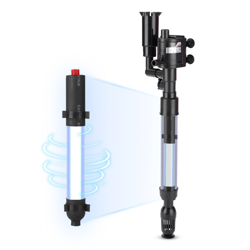 5W 55W Ultraviolet Filter Clarifier Plastic