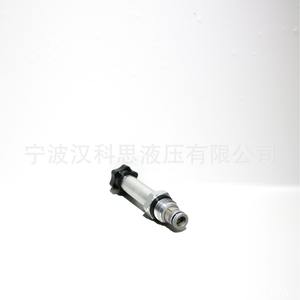 วาล์วควบคุมทิศทางแบบโซลินอยด์ 2 ตำแหน่ง 2 ทาง แบบเกลียว พร้อมระบบตรวจสอบสองชั้น ZSV08-2NCSP-L-M วาล์วไฮดรอลิกฉุกเฉินแบบแมนนวล - Product Image 5