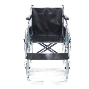 Equipo de fisioterapia Proveedores verificados Silla de ruedas de acero manual ligera para pacientes - Product Image 6
