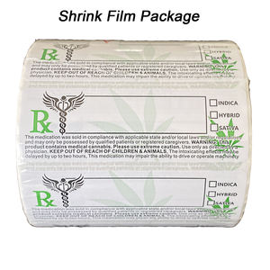 U.S. Universal compatible con 3x1 pulgadas 1000 <span class=keywords><strong>THC</strong></span> etiquetas California RX etiqueta <span class=keywords><strong>de</strong></span> advertencia para botellas tarros - Product Image 2