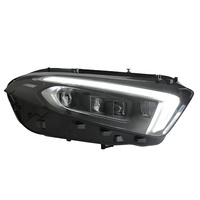JUSHUN Pièces automobiles de haute qualité, phares avant LED, couleurs de lumière rouge et bleue pour Mercedes Benz Classe A W177, nouveau