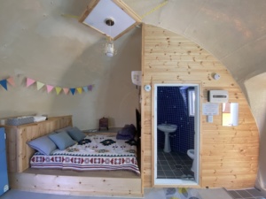 OMNIDOME 4A maison dôme préfabriquée abri dôme géodésique modulaire FRP glamping maison stockage portable camp extérieur - Product Image 4