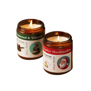 Bougie parfumée sur mesure, coffrets cadeaux haut de gamme, parfums faits main couleur thé pour situations d'urgence et prévention des catastrophes, vente en gros. - Product Image 5