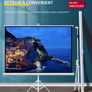 <span class=keywords><strong>Tripod</strong></span> Màn hình máy chiếu 60 inch trong nhà ngoài trời di động <span class=keywords><strong>Matte</strong></span> vải trắng cho HD Màn hình máy chiếu với chân máy đứng - Product Image 4