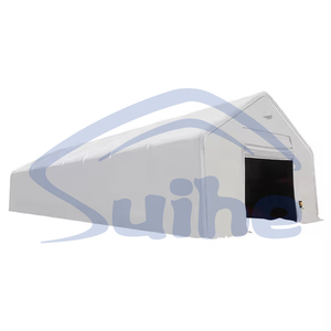 4010023DP Tente modulaire avec auvent à chevrons pour l'hébergement d'<span class=keywords><strong>urgence</strong></span> en plein air et le stockage. - Product Image 6