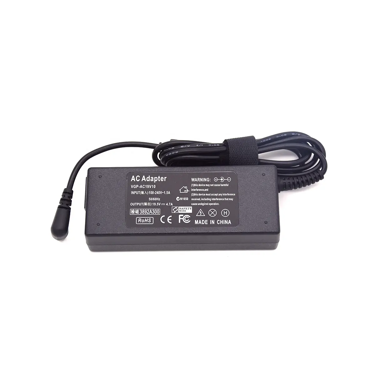 Adaptador de laptop 19v, adaptador de notebook 90w para laptop hp dell liteon acessório para carregador de laptop 19v