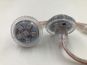 Otomatik 24V RGB LED piksel ışık 35mm Landscape 5050 SMD için önceden programlanmış eğlence ışık peyzaj aydınlatma IP65 PVC vücut - Product Image 4