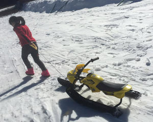 ARYDA-Motoneige <span class=keywords><strong>Freestyle</strong></span> en plastique pour enfants, équipement de <span class=keywords><strong>luge</strong></span> pour le snowboard et les plaisirs d'hiver - Product Image 4