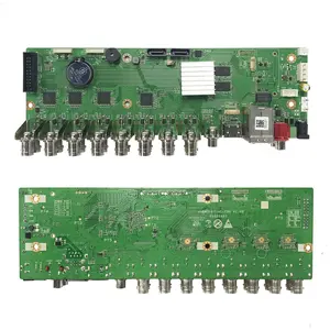 Xmeye 16Ch Bnc PCB 보드 5M-N 비디오 레코더 16 채널 Cctv Dvr 1080N IP Ahd 카메라 차량 모양 감지 보안 보호