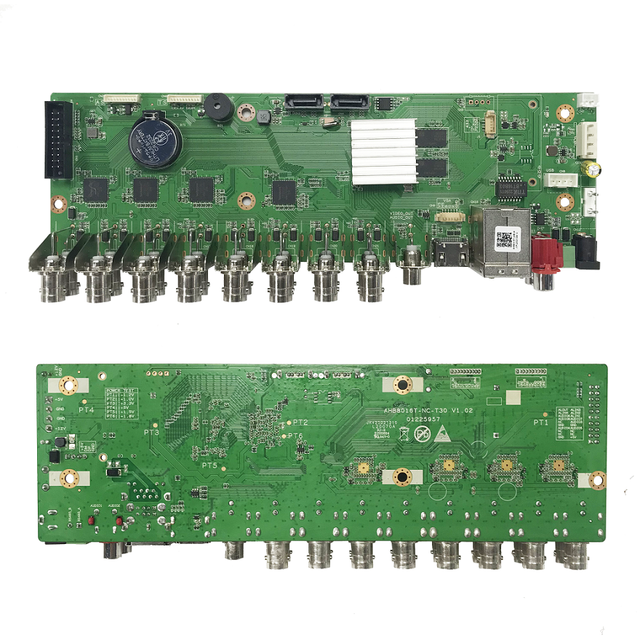 Xmeye 16-Channel CCTV DVR 1080N IP AHD Camera Vehicle Detection 5M-N Video Recorder BNC PCB Board 1080N Network Video Recorder